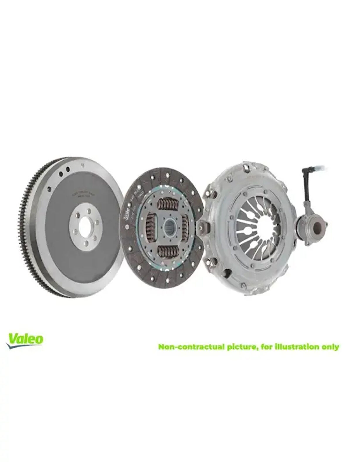 KIT 4P DEBRIYAJ TAKIMI (SABIT VOLANLI) FORD FOCUS 2.0 TDCi