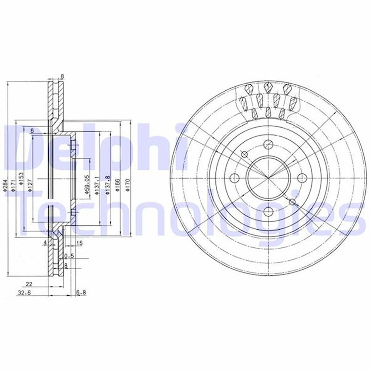 ON FREN DISKI FIAT TIPO 1991-1995 PUNTO 1999-2012 COUPE 1996-2000 ALFA ROMEO 146 1995-2001 145 1995-2001 LANCIA DELTA 2 1993-1999 DEDRA 1991-1999 46403958 46427947 46427949