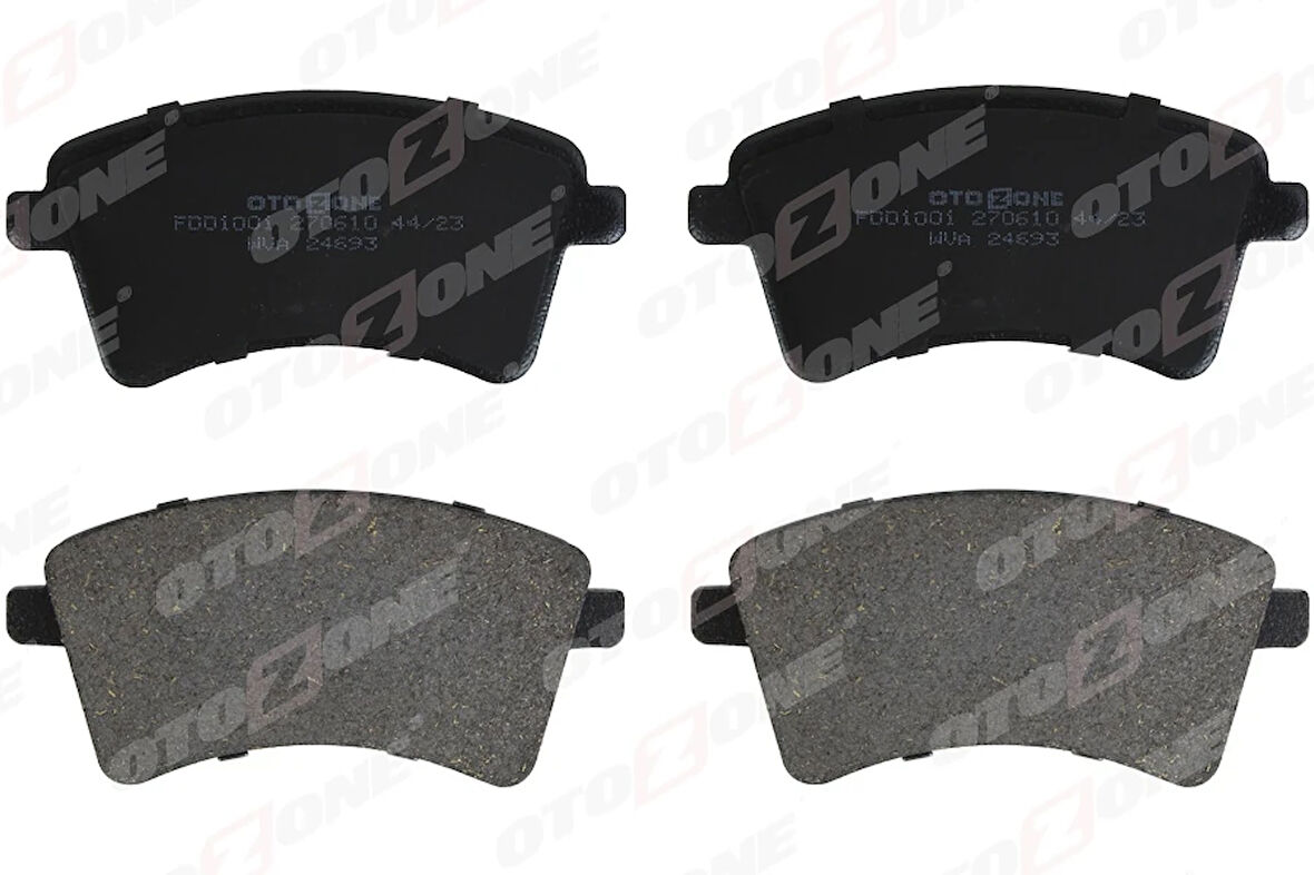 FREN BALATASI ON MERCEDES CITAN W415 2012 . RENAULT KANGOO 3 2008 1.5DCI 1.6 165 A4154210610 410601334R