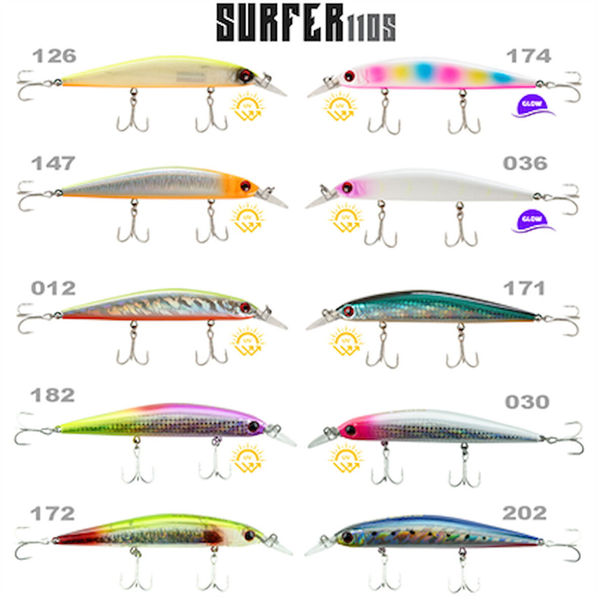 Fujin Surfer 110s 20gr 11cm Maket Balık