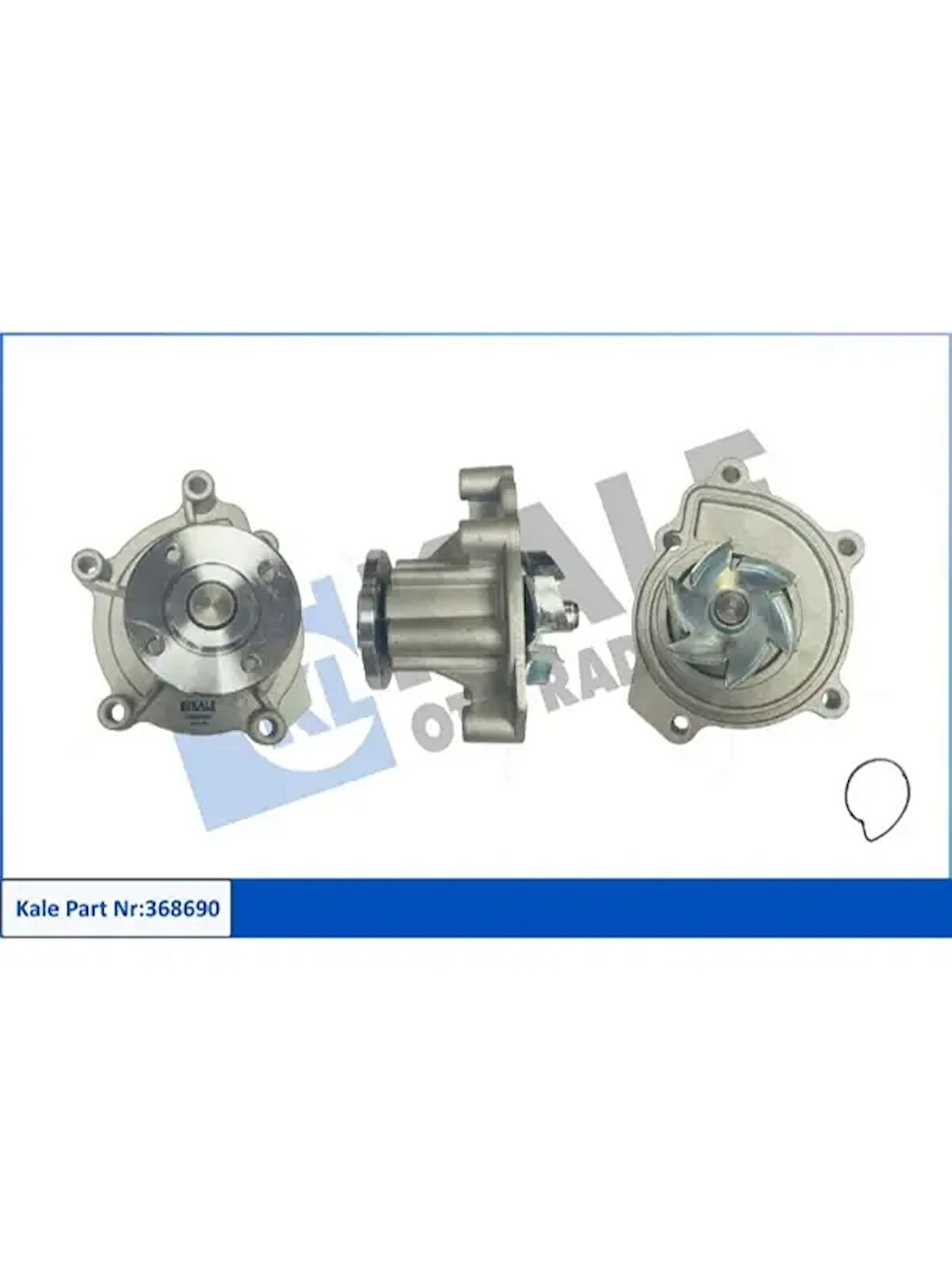 DEVIRDAIM POMPASI (M166, OM668) A-CLASS W168 9704 VANEO 414 0205