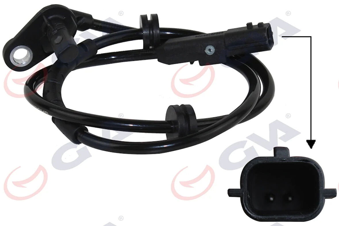 ABS SENSÖRÜ ARKA SAG CLIO 2 1998 1640MM 7700411746