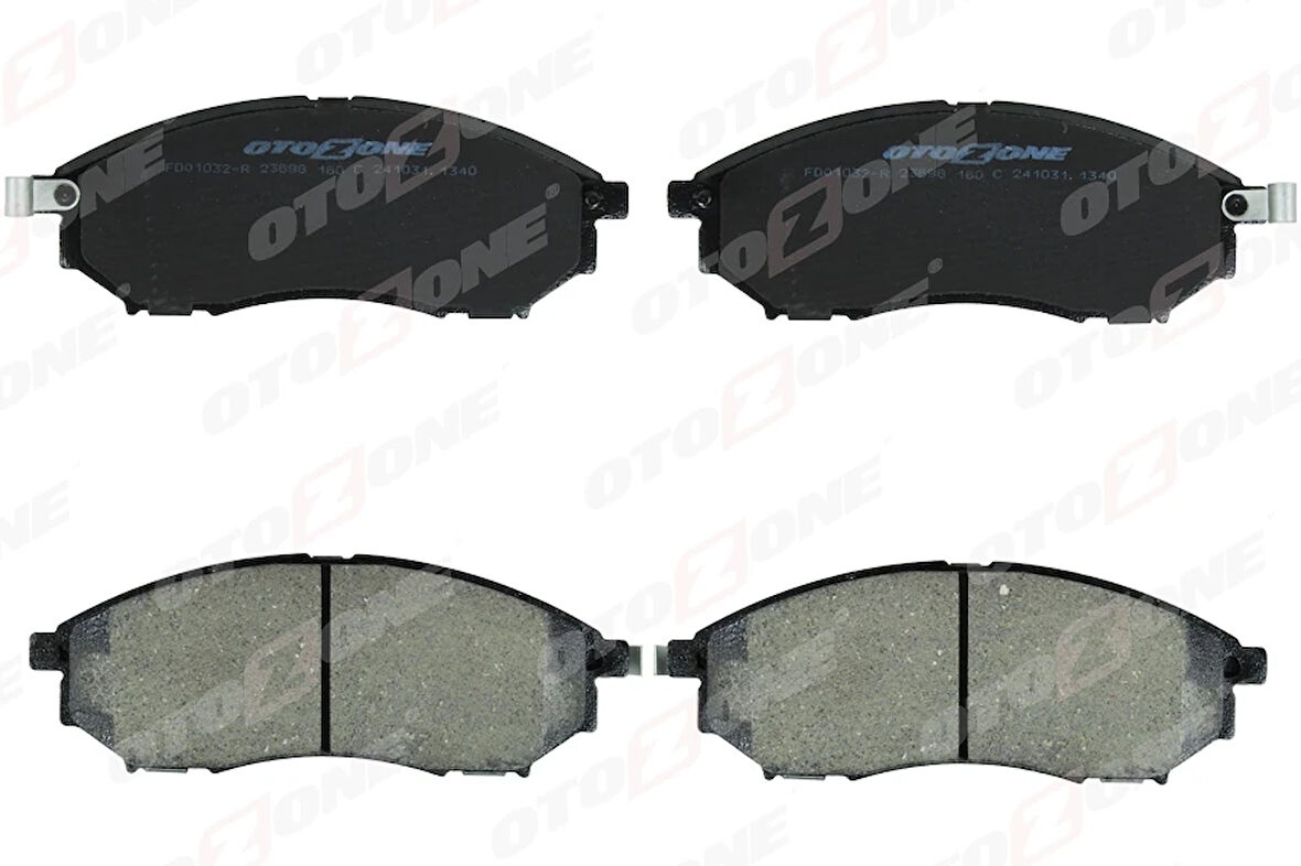 FREN BALATASI ÖN RENAULT KOLEOS 2008 NISSAN NAVARA 2.5L YD25DDTI D40 4X2 4X4 10- / PATHFINDER 2.5L YD25DDTI DCI R51 17MM 410603072R 41060CC090 D1060EJ20A