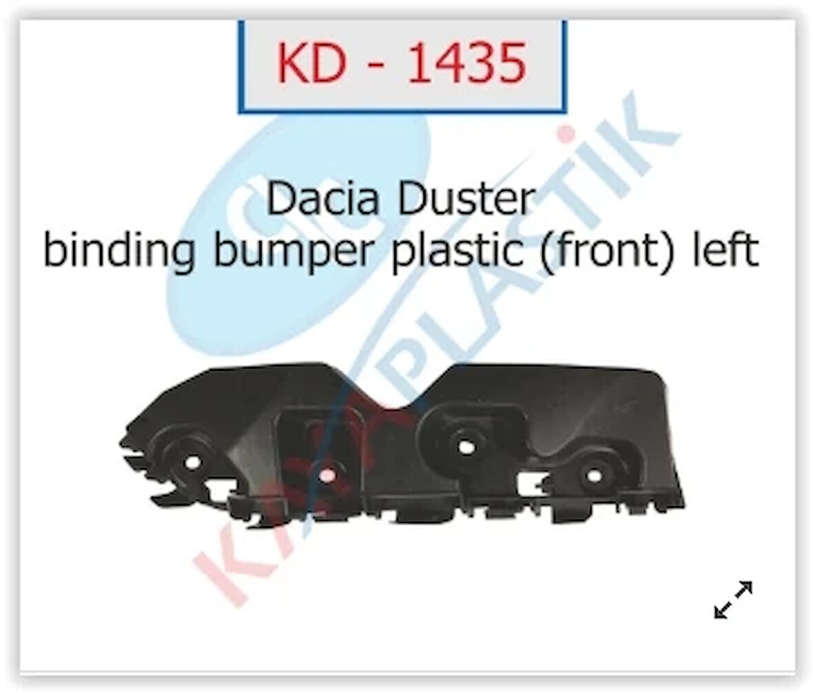 ÖN TAMPON BAĞLANTI AYAĞI SOL DACIA DUSTER 622230010R