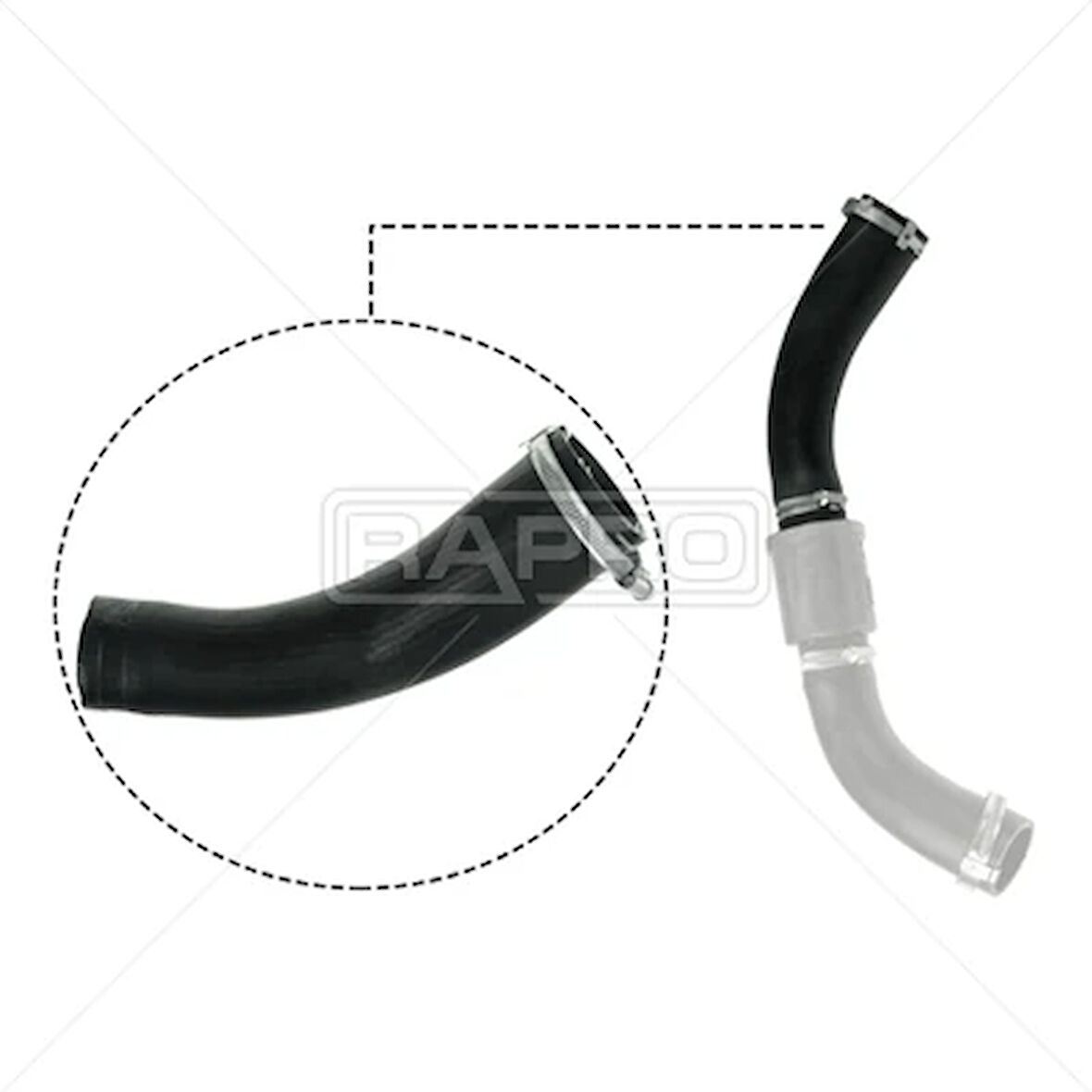 TURBO HORTUMU BÜYÜK FORD TRANSIT 5 2.4 TDCI 2006 1440261 6C116K683BD 6C116K683DE