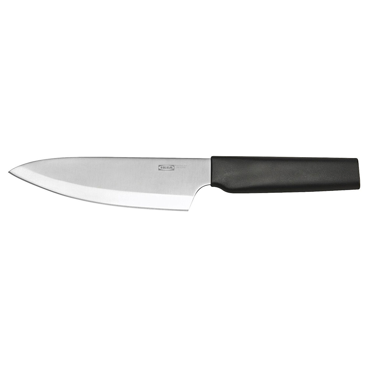 Şef bıçağı, koyu gri, 16 cm