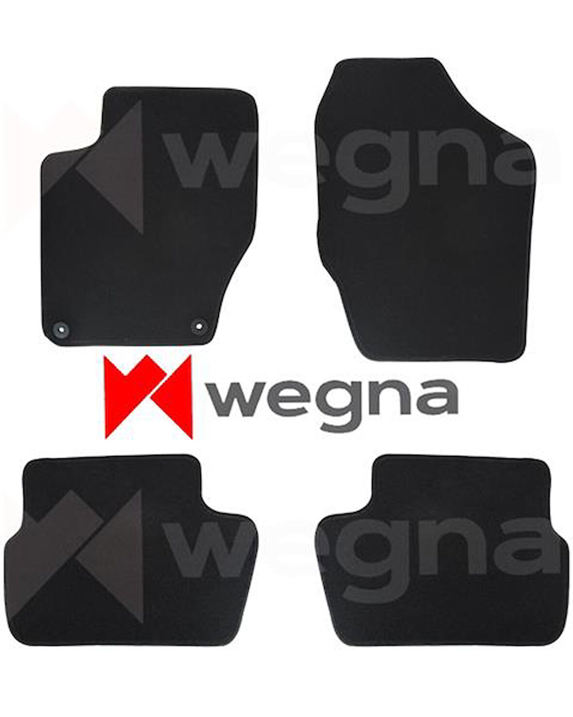 HALI PASPAS SİYAH PEUGEOT 307 2002  PASPAS