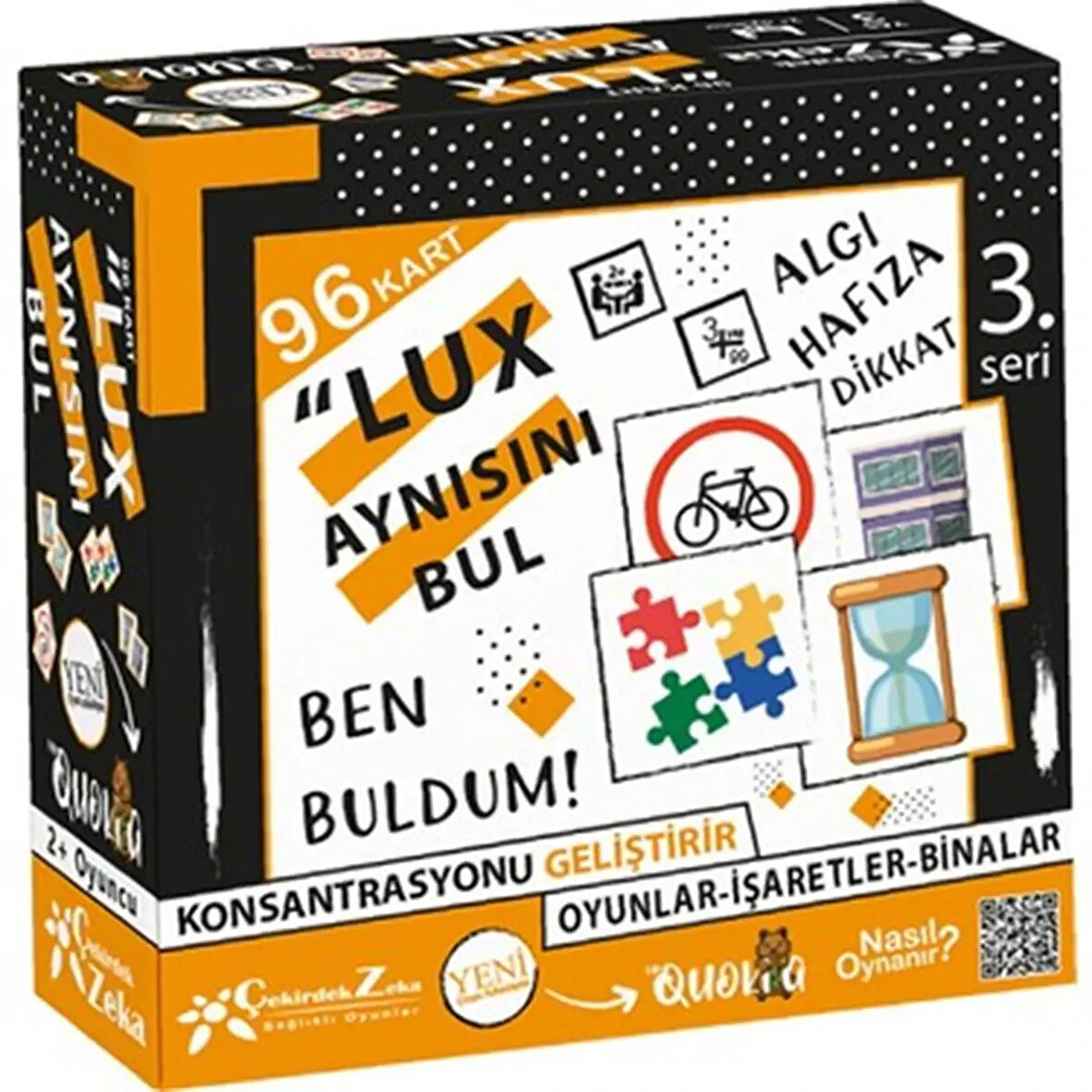 Aynısını Bul Lux Turuncu - Oyunlar İşaretler Binalar
