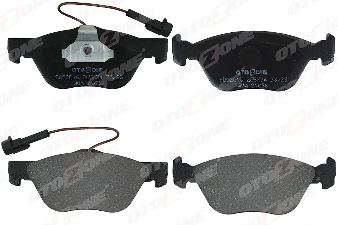 ÖN FREN BALATASI FIAT MAREA 1995 ALFA ROMEO 145-146-156 2.0 165 2.0 JTD FİŞLİ 9947156 71748388 77362222 71713143