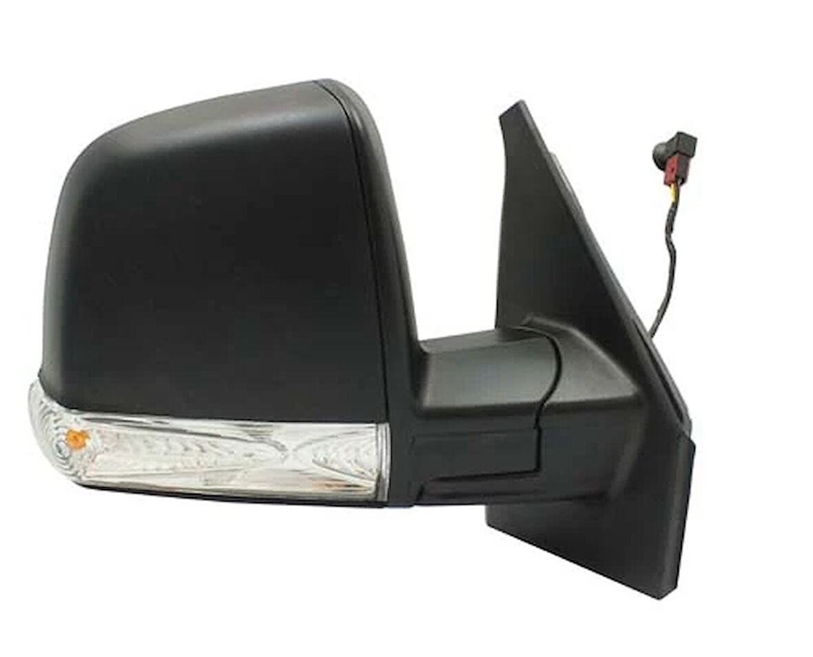 DIŞ DİKİZ AYNASI SAĞ ELEKTRİKLİ DOBLO 3 2011 MD. SİNYALLİ DESENLİ 8 FİŞLİ 735528041