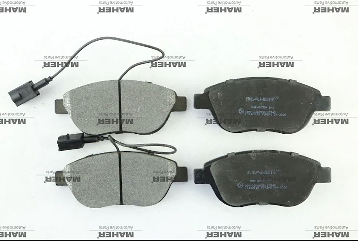 FREN BALATA COMBO D 2012 / DOBLO 2010 / LINEA 2007 (BÜYÜK TİP) ÇİFT FİŞLİ ÖN ECO 137MM 5741585 1605181