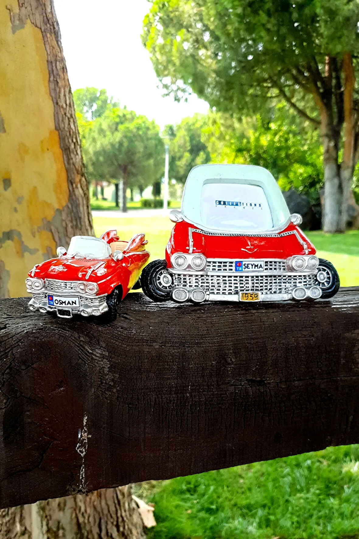 Chevrolet Dekoratif Çerçeve Ve Araba, Polimer Malzemeden Dekorasyon Ürünü 1chevro4set9