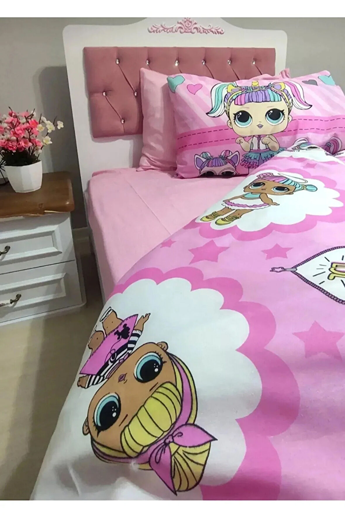 120 x 200 Yataklara Uygun Tek Kişilik Nevresim Takımı