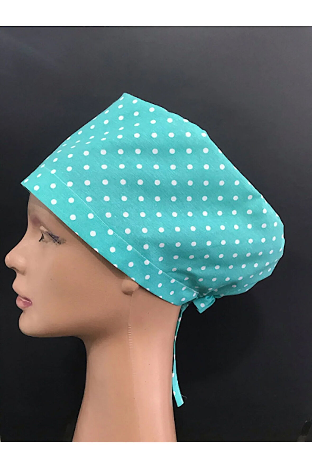 Cerrahi Bone Lastikli Ve Bağcıklıdır Doktor Hemşire Bonesi