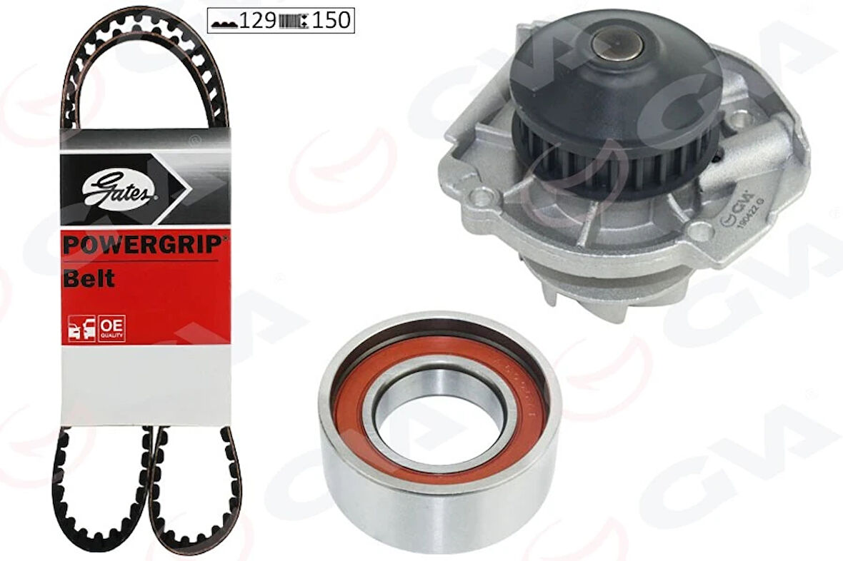 DEVİRDAİMLİ EKSANTRİK GERGİ KİTİ 129X150 DOBLO 2001 PALIO 1998 PANDA 1994-1999 PUNTO 1994-1999 ALBEA 1998 1.2 71736718 55184080