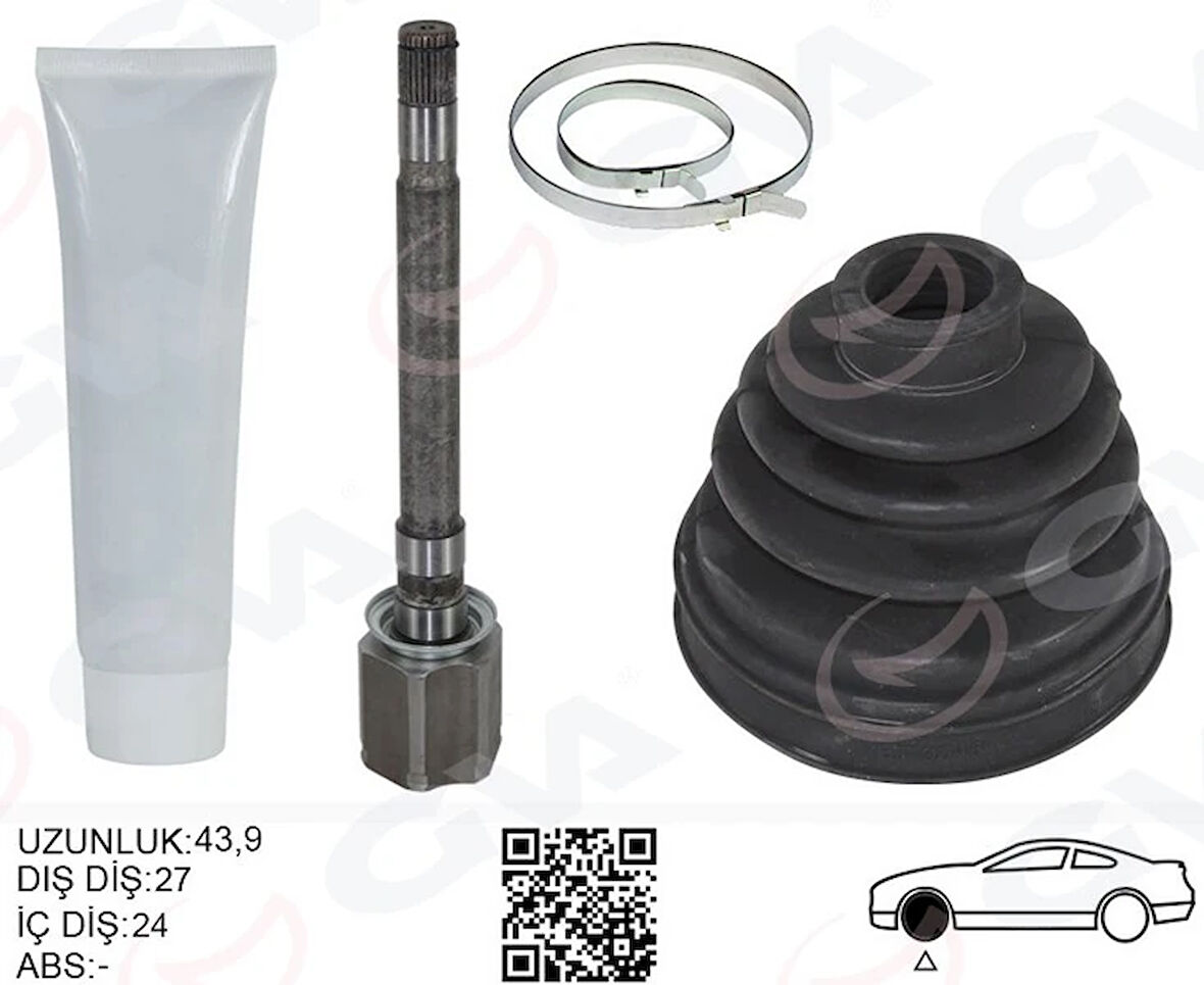 AKS MILI ÖN SAĞ DISCOVERY 3 L319 DISCOVERY 4 L319 R.R SPORT 1 L320 455MM TDB500100 LR047294 LR072070