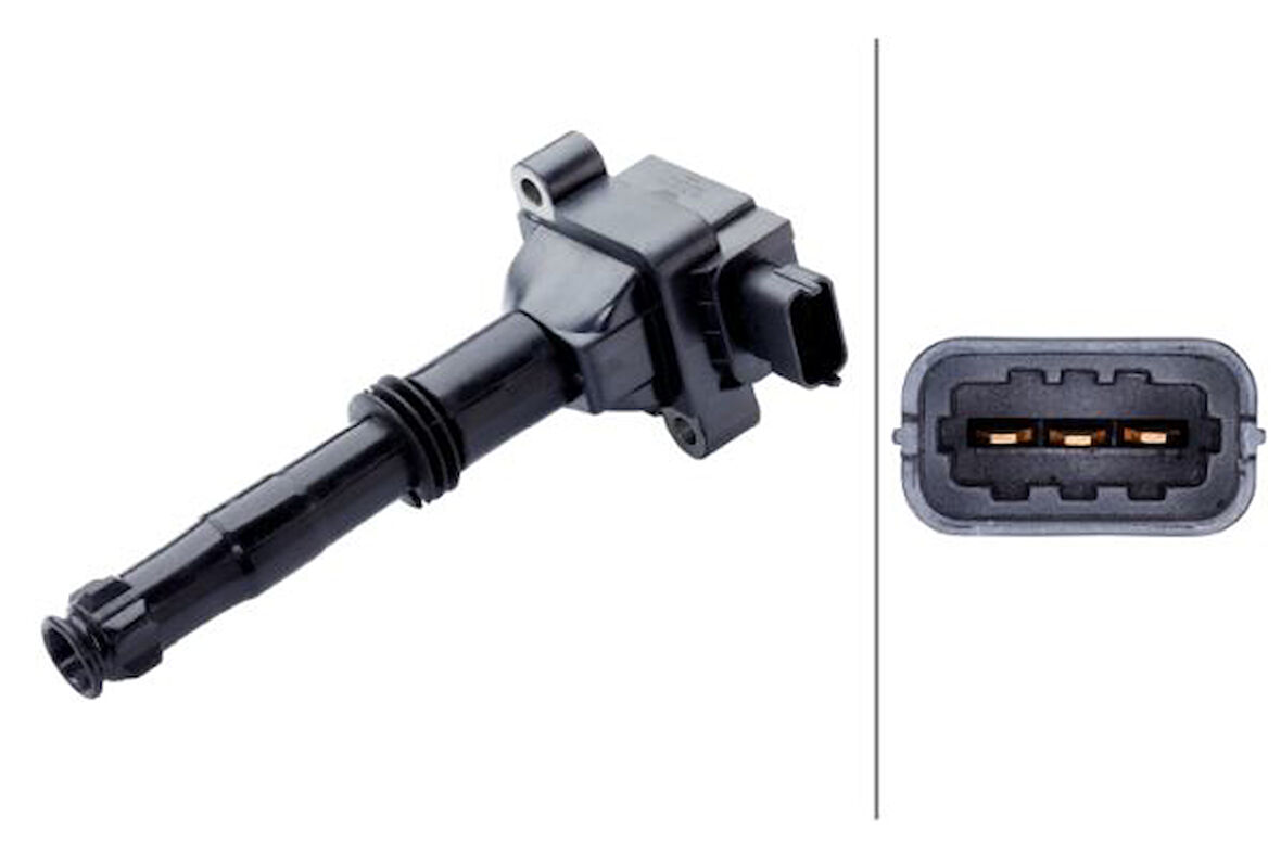 ATEŞLEME BOBİNİ PORSCHE 911-BOXSTER 3-KUTUPLU 90660210200