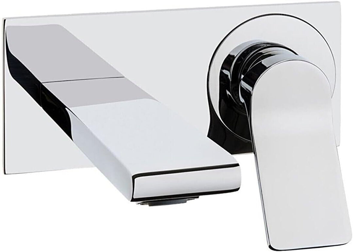 VitrA Memoria A42345 Ankastre Lavabo Bataryası, Sıva Üstü, Krom