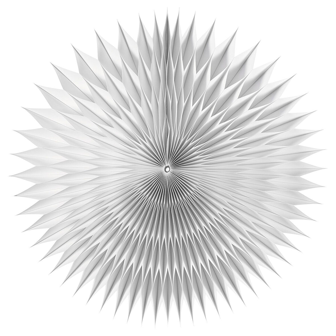 Abajur başlığı, beyaz, 52 cm