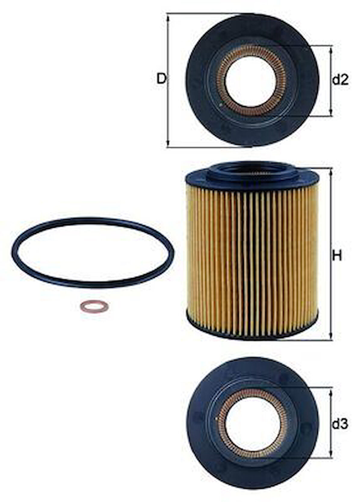 YAG FILTRESI BMW M52 M54 E36 E46 E38 E39 E60 E65 E83 E53 Z3 E36 Z4 E85 11427512300