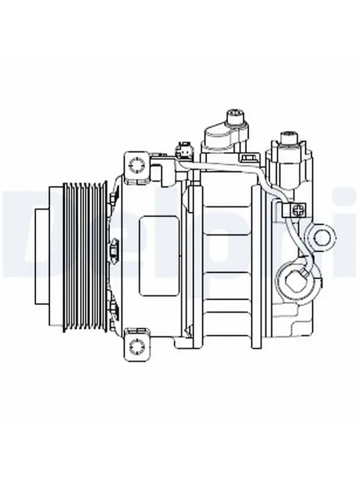 KLIMA KOMPRESORU ML-CLASS W164 0508 GL-CLASS X164 0609