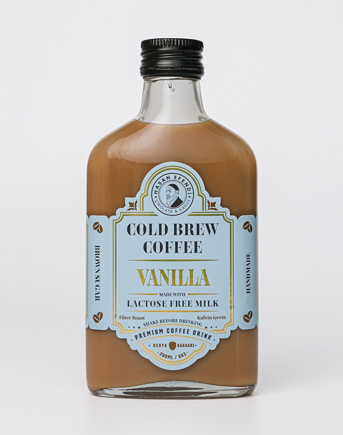 Hasan Efendi̇ Vani̇lya Aromalı Cold Brew Coffee 200 Ml