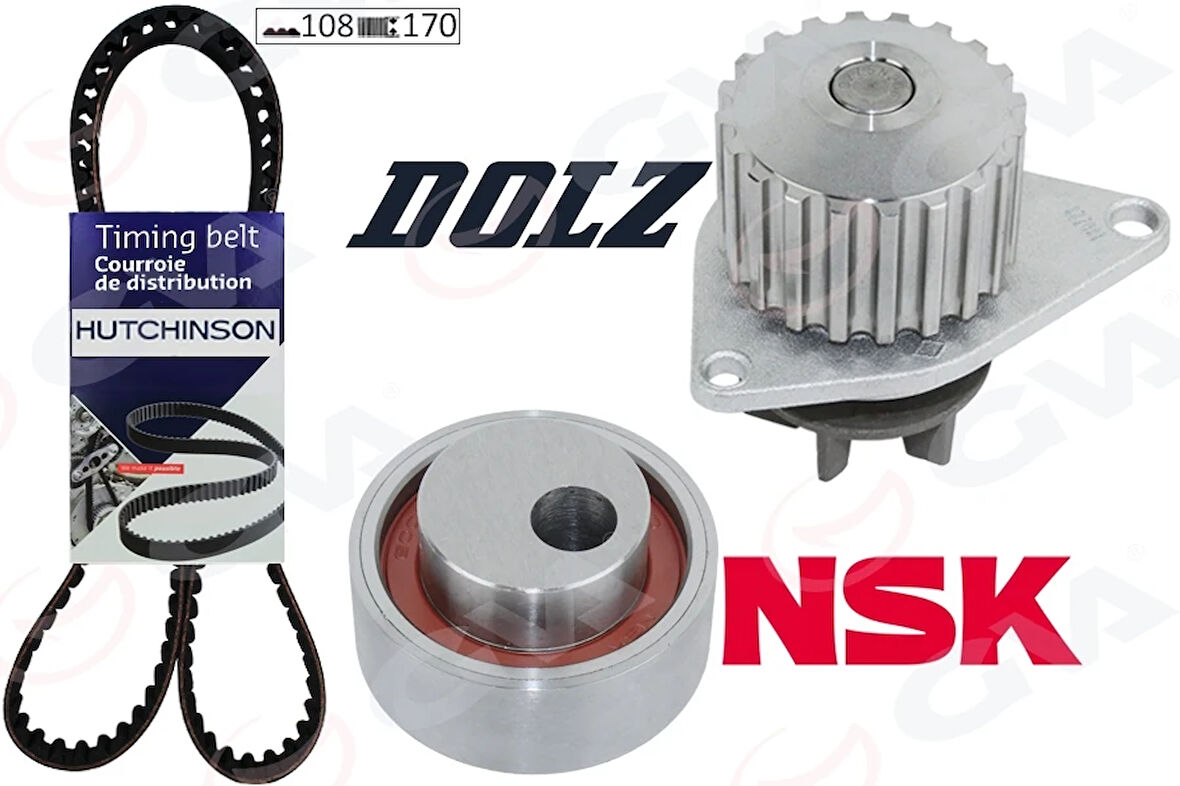 DEVİRDAİMLİ EKSANTRİK GERGİ KİTİ 108X170 P106-206-306-307-405-PARTNER-BERLINGO-XSARA-SAXO 1.4 TU3JP 0831 03 0831 14 0831 Q4