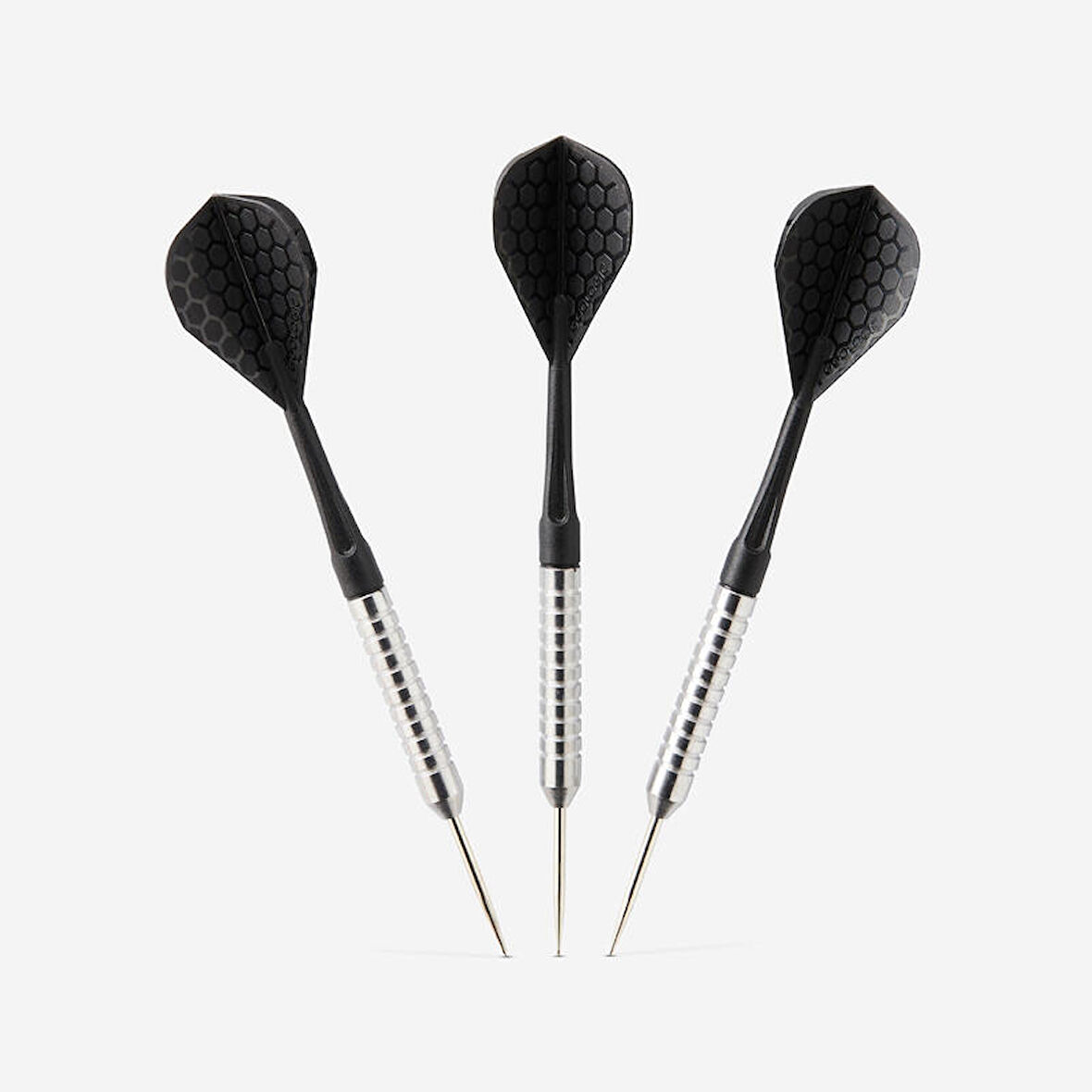 T100 CANAVERAL DART OKU - 3'LÜ - SİYAH - ÇELİK UÇ