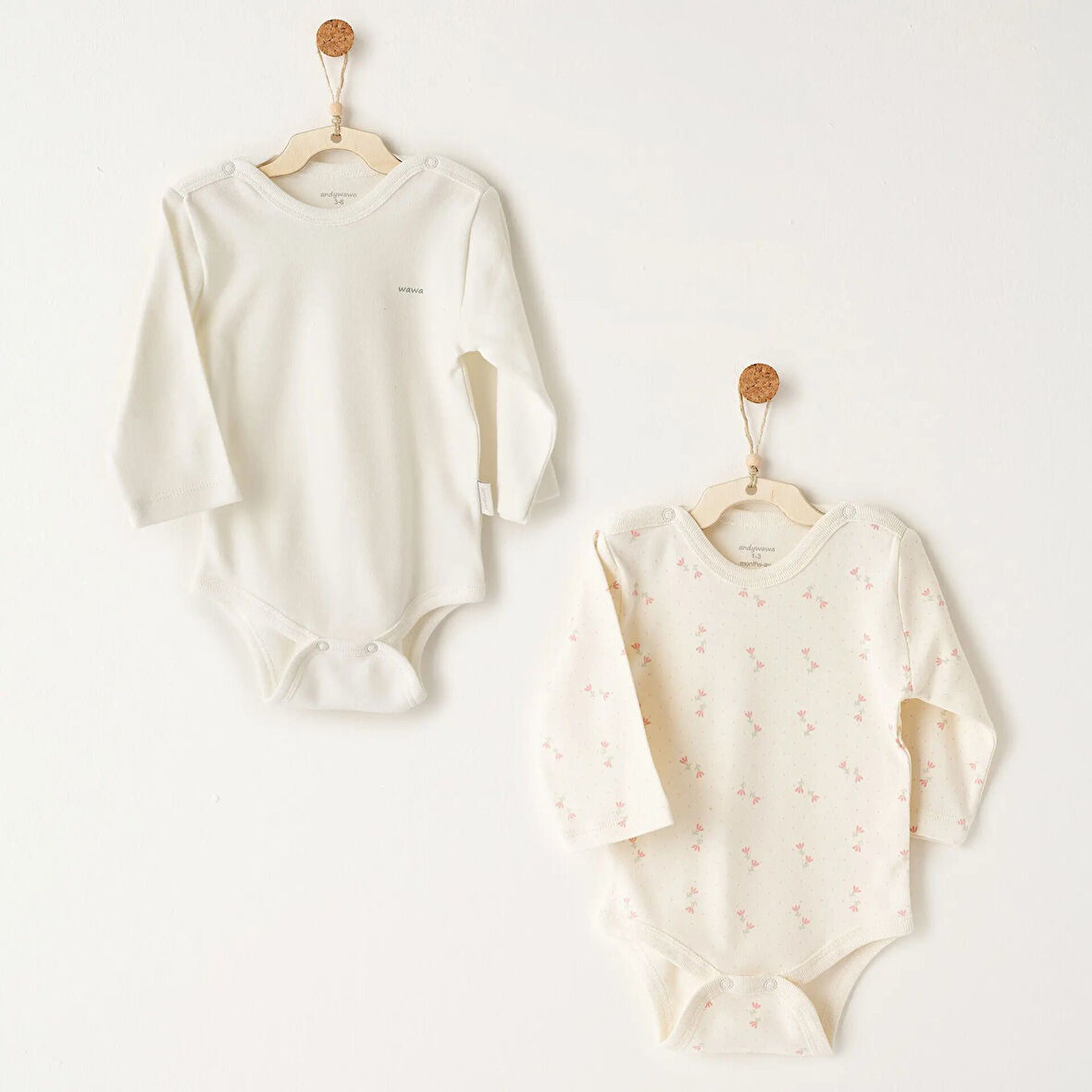 Andywawa AC26099 Mon Petit Amour 2'li Badi Pink