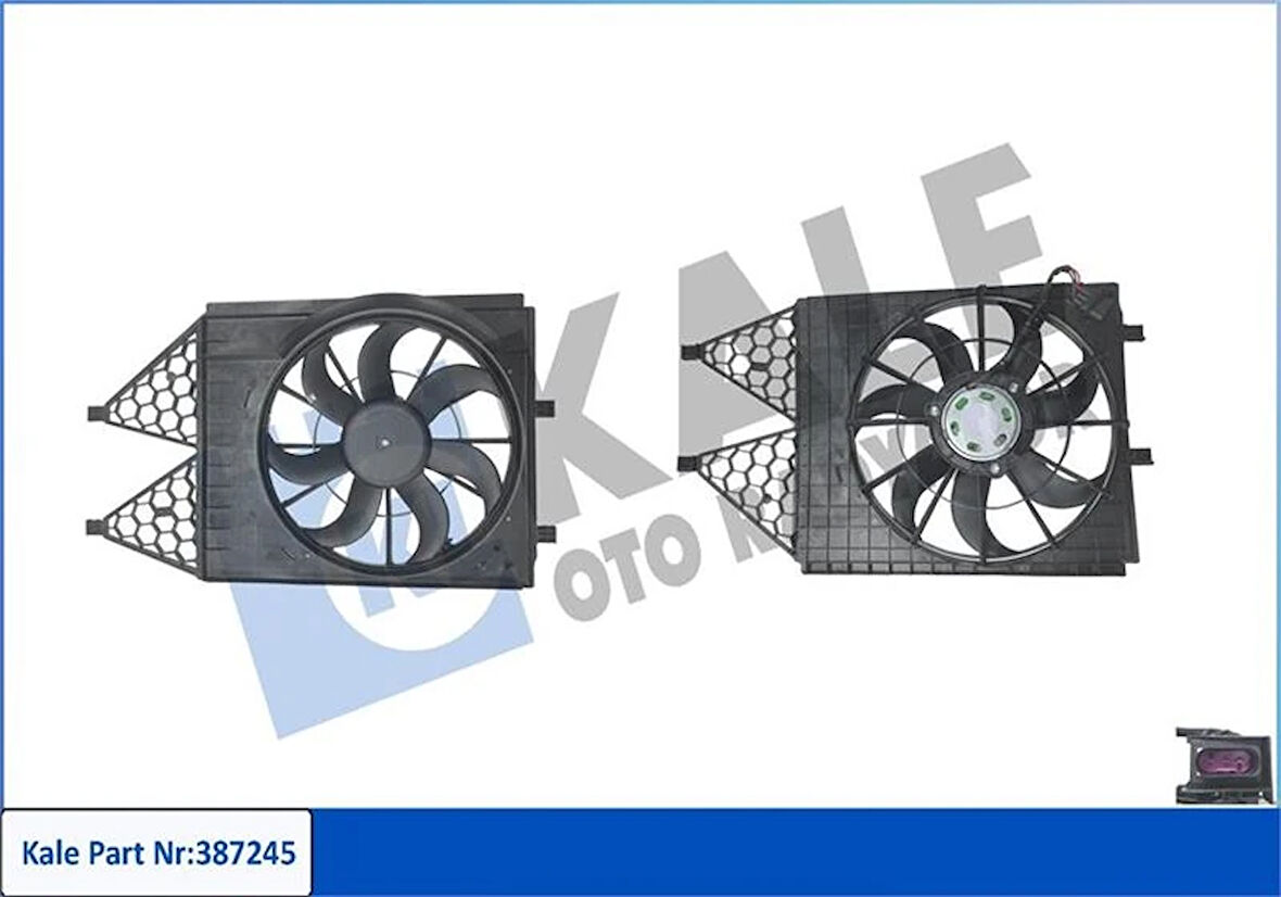 FAN GRUBU SEAT CORDOBA 02<2009IBIZA 4 08<2016TOLEDO 4 12<2019SCODA FABIA I-2 99<2008RAPID 12<2019VOLKS WAGEN POLO 2009 1.2 1.4-1.9TDI 1.4-1.6 165 250-80W 394MM 125 DAVLUMBAZLI FAN MOTORU 6Q0959455AD 6R0121207 6R0959455C
