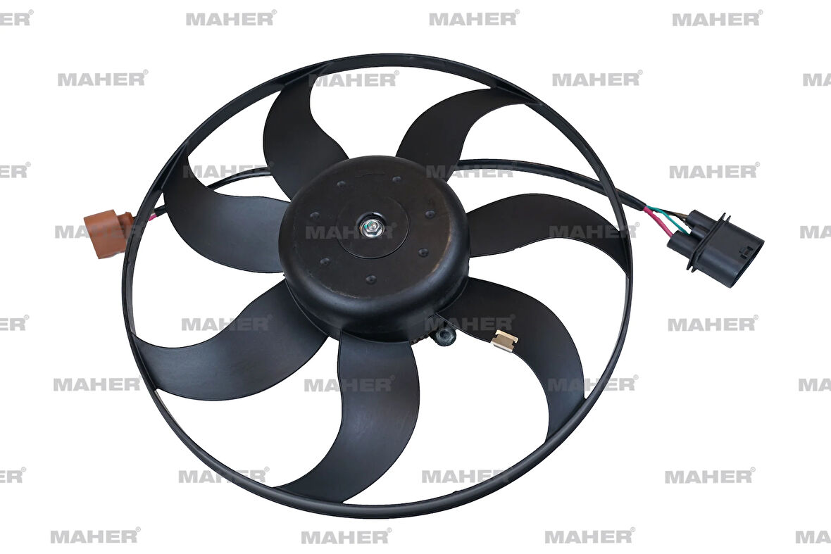 FAN RADYATÖR GOLF5 / GOLF6 / JETTA / PASSAT / CADDY / A3 / LEON 2004-2012 SOL 220W-360MM 1K0959455EA
