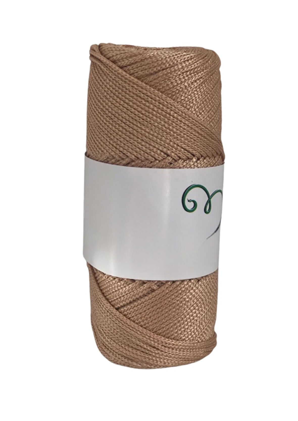 Makrome İpi 3mm Polyester Açık Karamel