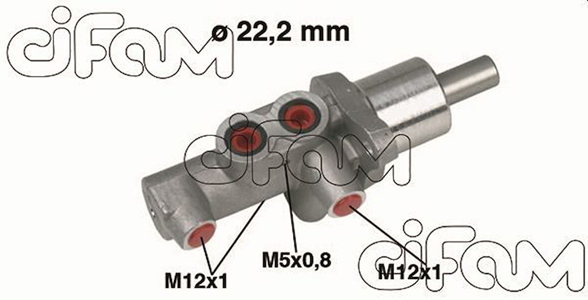 X FREN SİLİNDİRİ MİNİ R50 1.4 ONE ONED COOPER S WORKS R53 1.4 ONE ONED COOPER S WORKS 34316758228 34316779678
