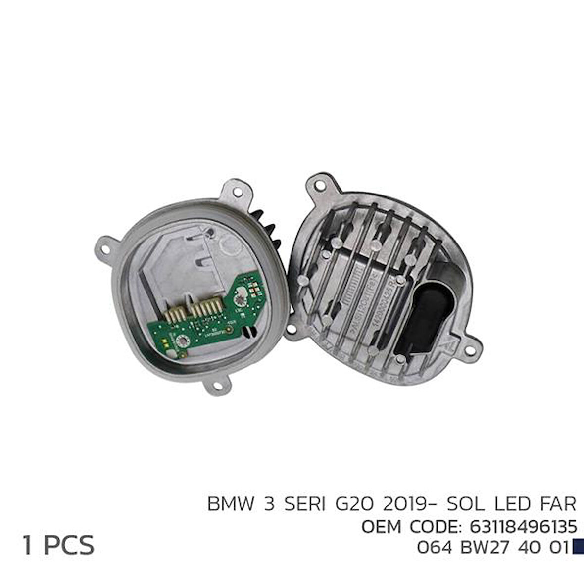 BMW 3 SERI G20 2019- SOL LED FAR MODÜL 63118496135 63118496135