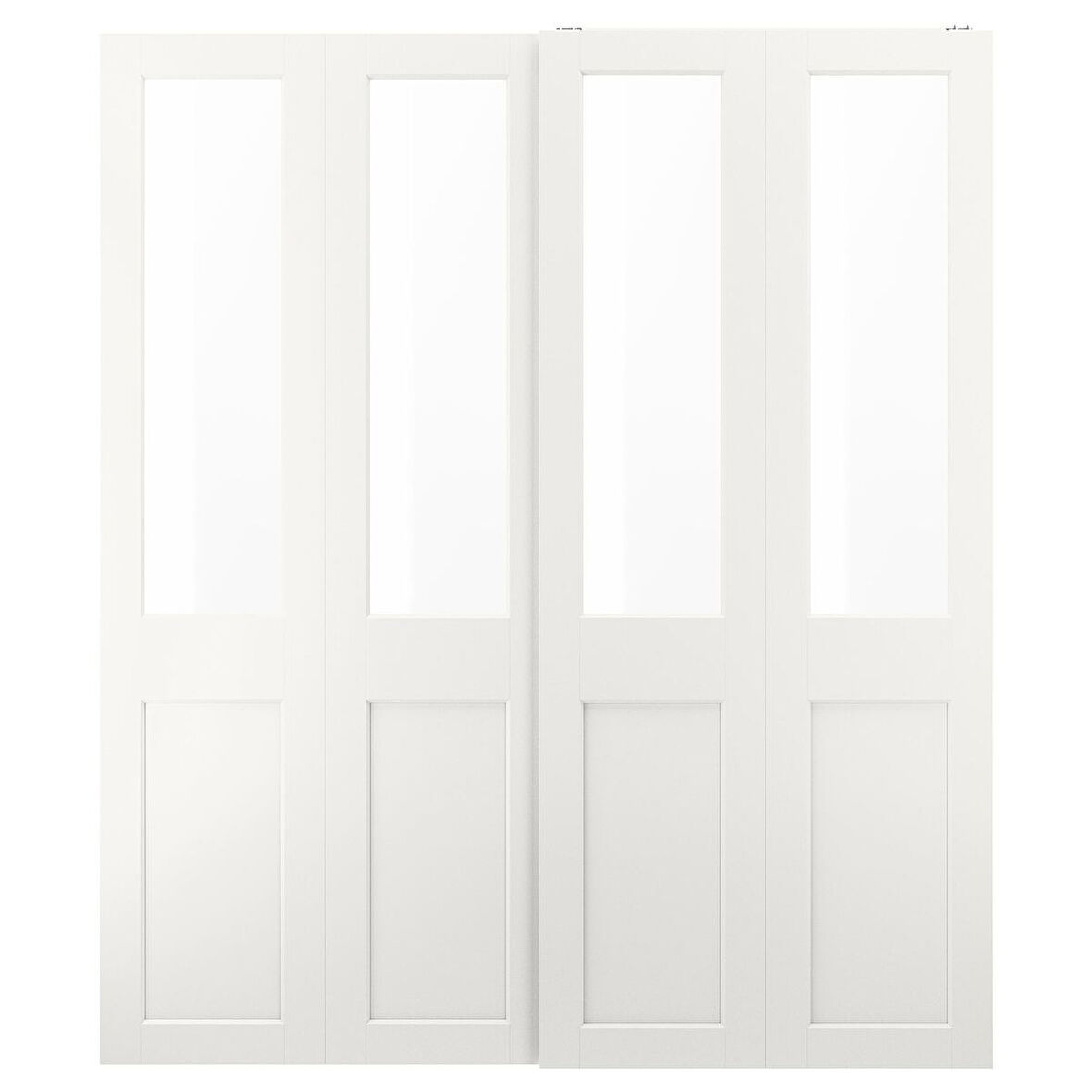 Sürgü kapak, cam-beyaz, 200x236 cm