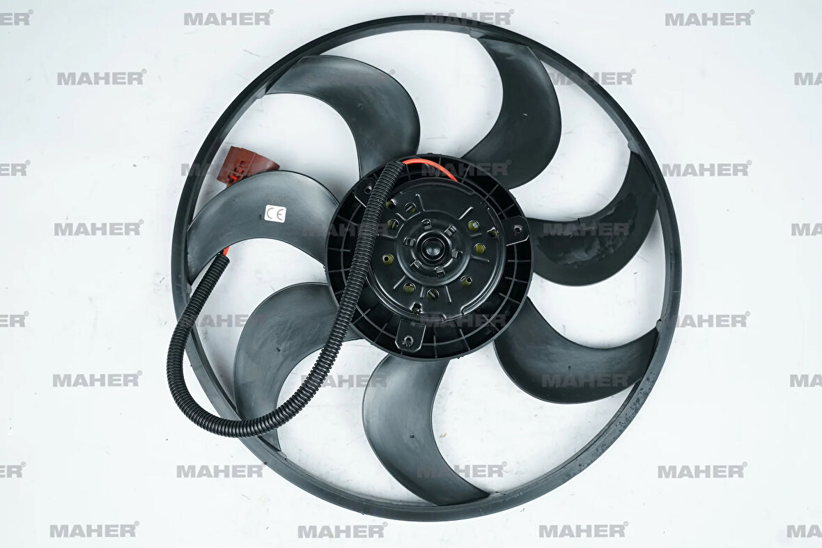 FAN RADYATÖR TRANSPORTER T5 2004-2010 AXB-AXD-AXE 1.9 TDİ-2.5 TDİ SOL 450W 420MM 7H0959455A