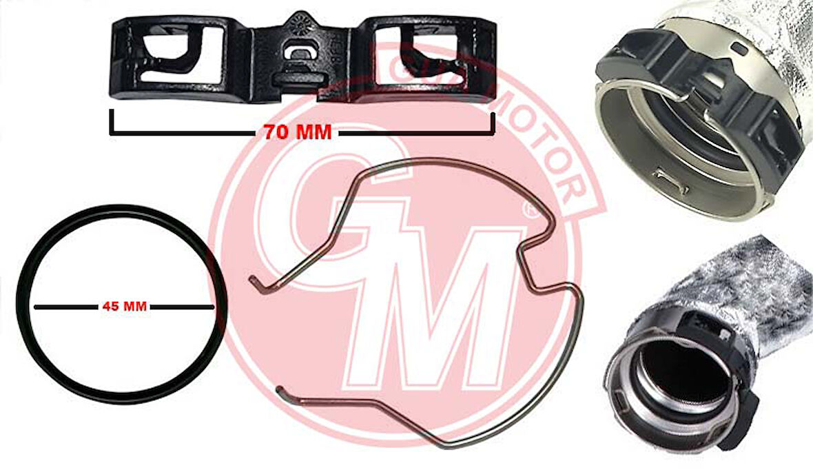 TURBO HORTUM TAMİR TAKIMI İNCE TARAF ÜNİVERSAL 144609016R 144609034R 144608957R