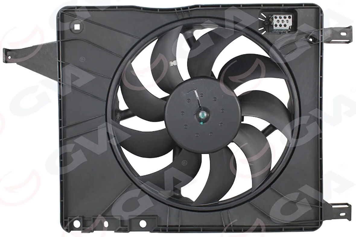 RADYATOR FANI KOMPLE NISSAN QASHQAI J10-JJ10 2007-2013 1.5DCI 2.0 21481JD200 21481JE30A 21483JE20A