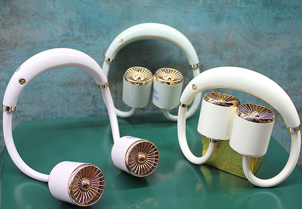 Kuromi Şarjlı Boyun Fanı Vantilatör 3 Kademeli 