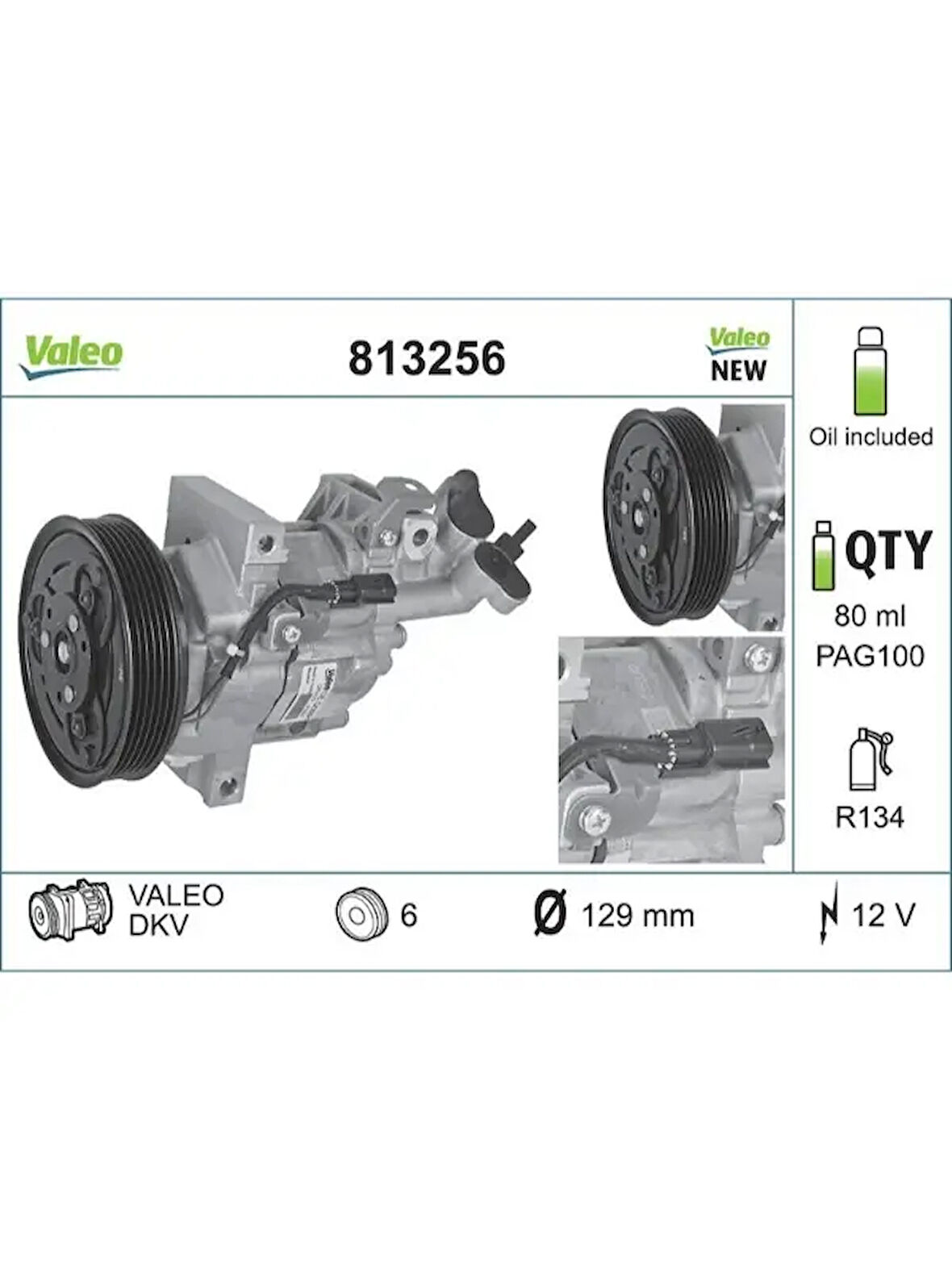KLIMA KOMPRESORU LOGAN SANDERO LODGY DUSTER FLUENCE 1,5 DCI K9K 08
