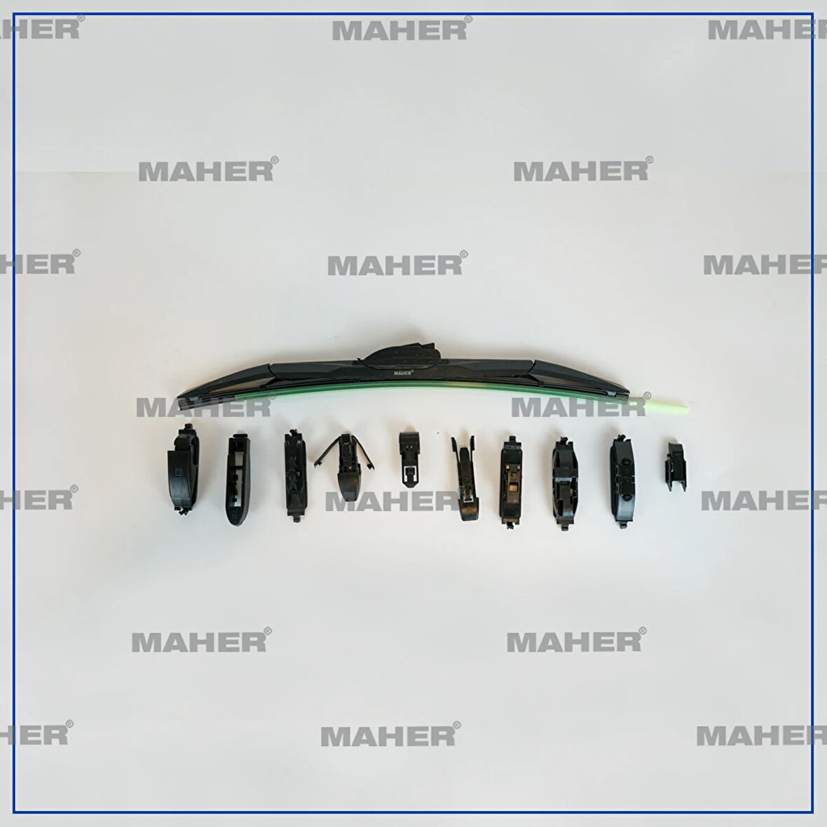 SİLECEK SÜPÜRGESİ TEK TİP ÜNİVERSAL 11 APARATLI 17 HYBRID (430MM) 29948