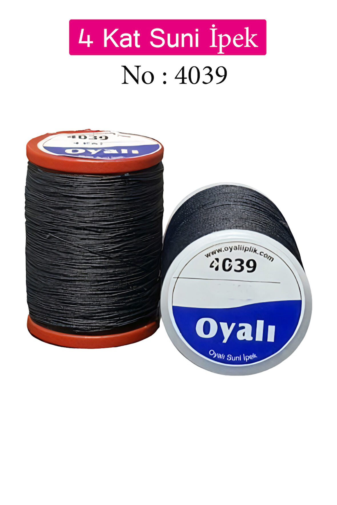 Oyalı 4 Kat Suni İpek İplik İğne Oyası Boncuk İpi Tığ Oyası No:4039