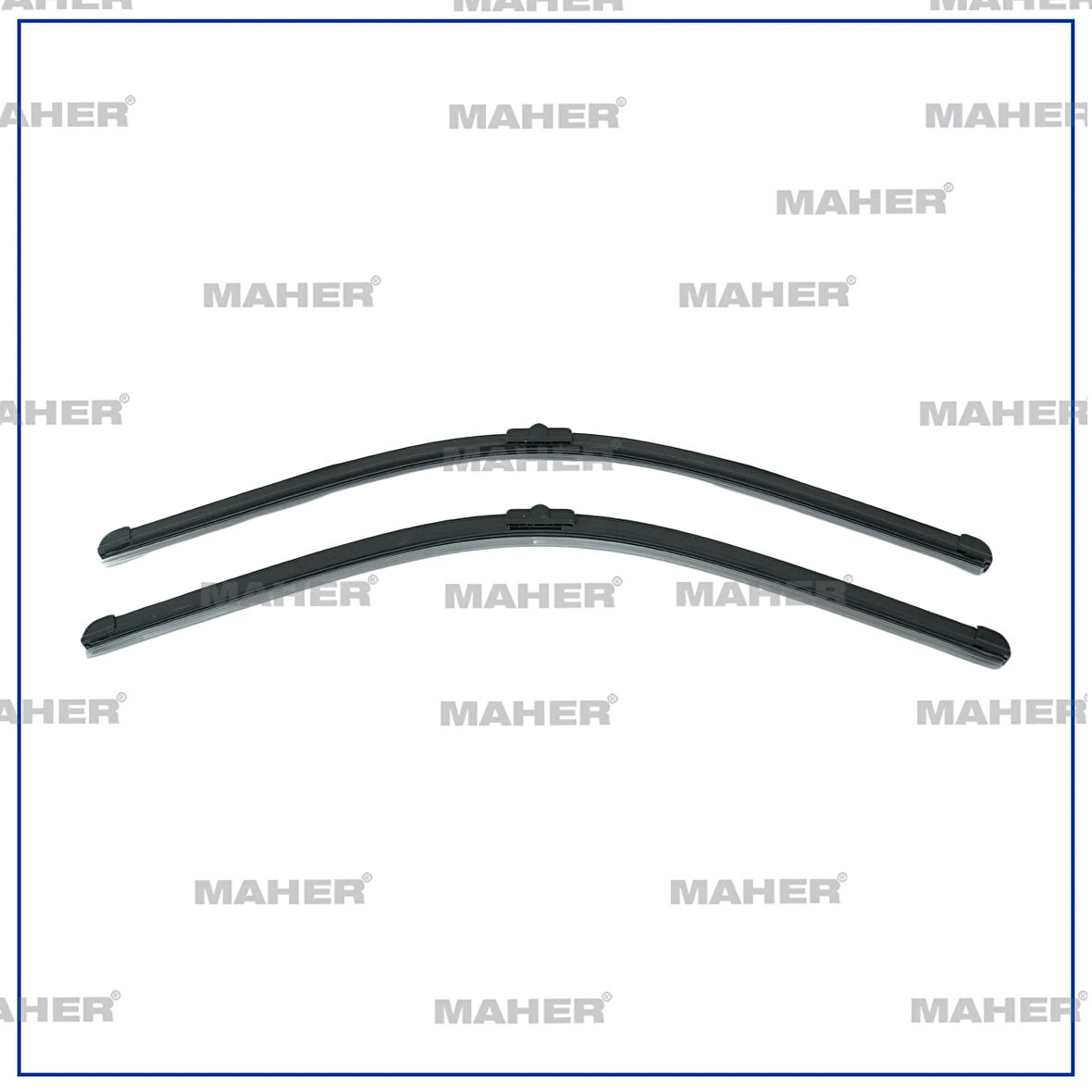 SILECEK SÜPÜRGESI TAKIM TRANSPORTER T5 / CARAVELLA / MULTIVAN 2004-2012 / MERCEDES C / E (W204 / W212 ) ÇIFT DELIK 24+24 A938S (600MM+600MM) 7H5998002