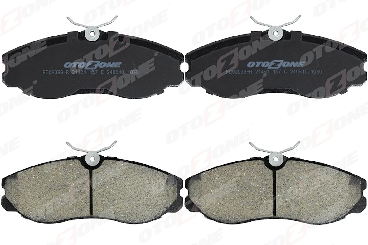 ÖN FREN BALATA NISSAN VANETTE 2.3L LD23 C23 96- / TERRANO 2.4L KA24 R20 BENZINLI 1993-1996 2.7L TD27T 410600F025 410609C526 41060210825