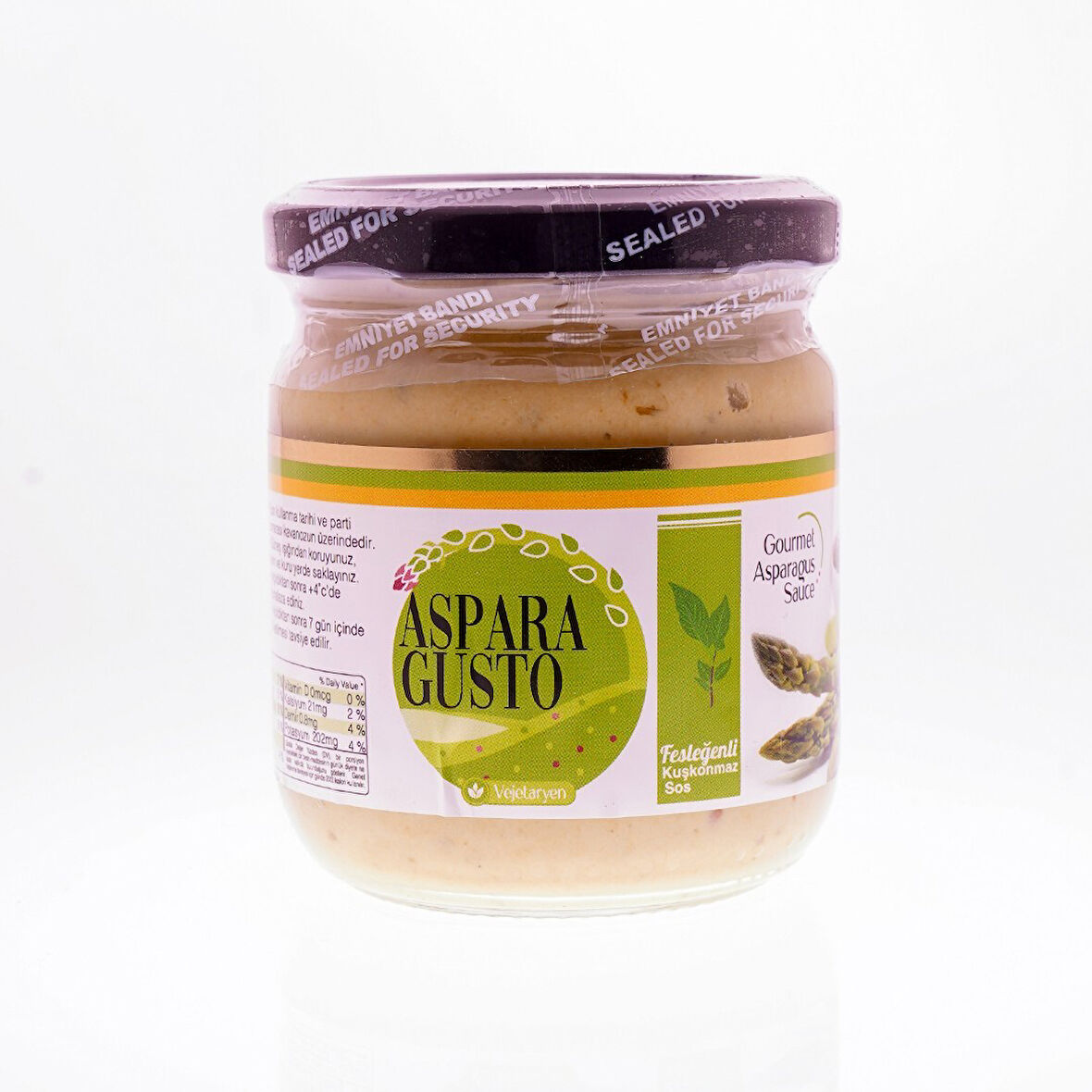 Aspara Gusto Kuşkonmaz Sos 190 Gr