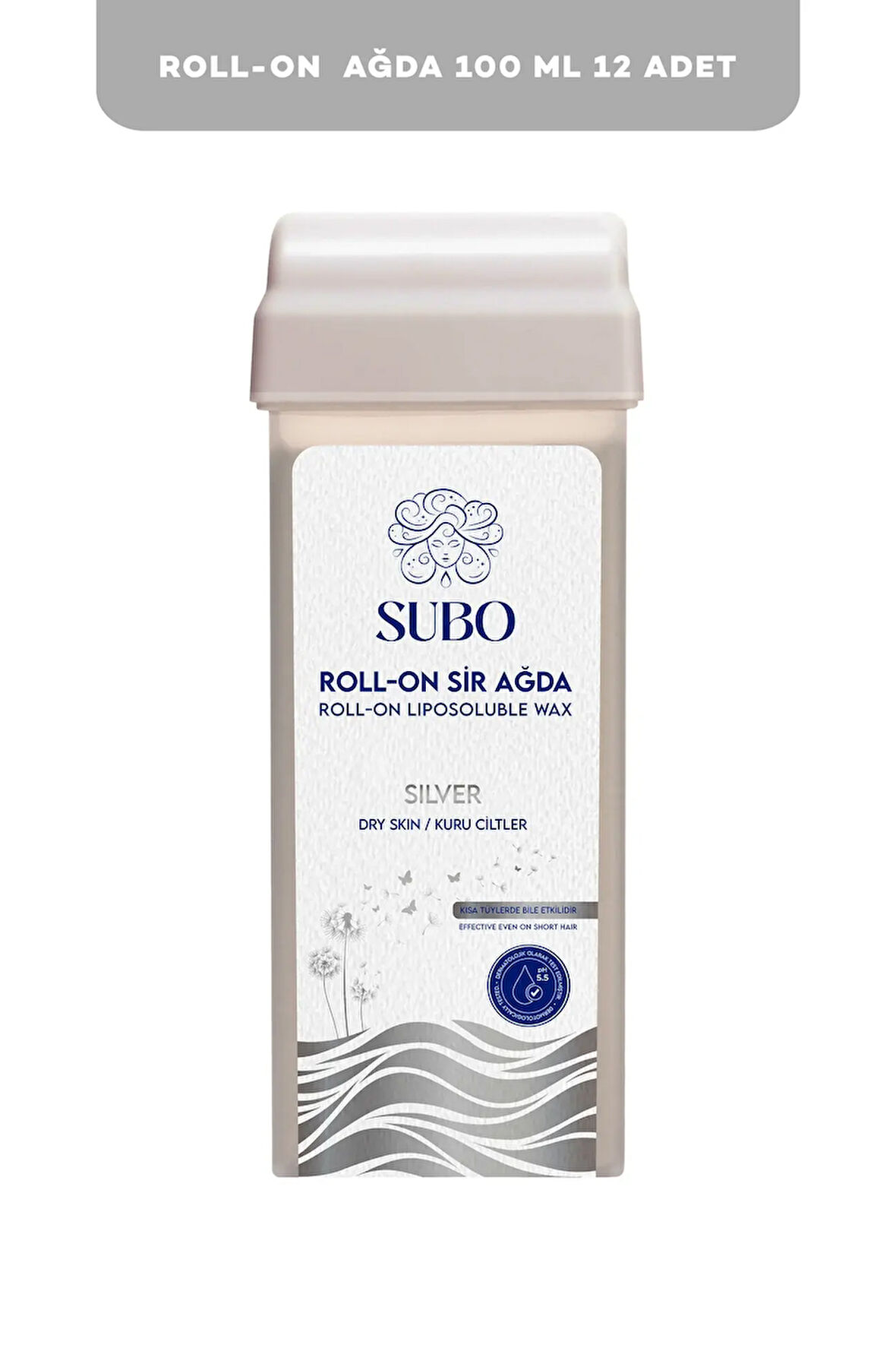 SUBO ROLL-ON SİR AĞDA SİLVER 12X100  ml