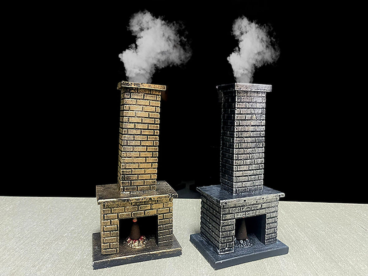 Polyester Şömine Tütsülük 