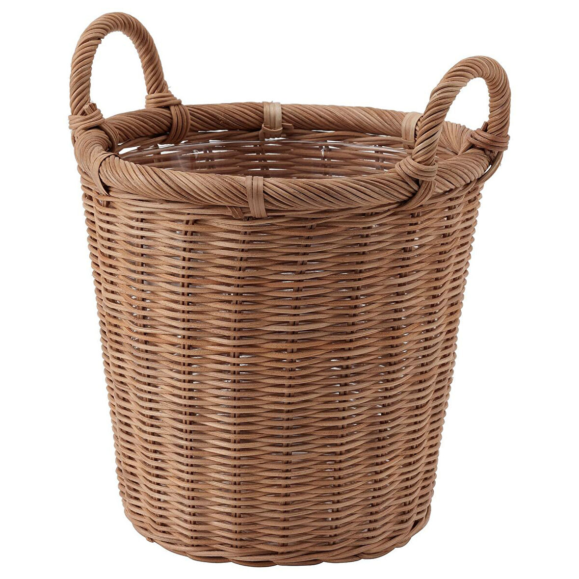 Rattan saksı, rattan, 24 cm