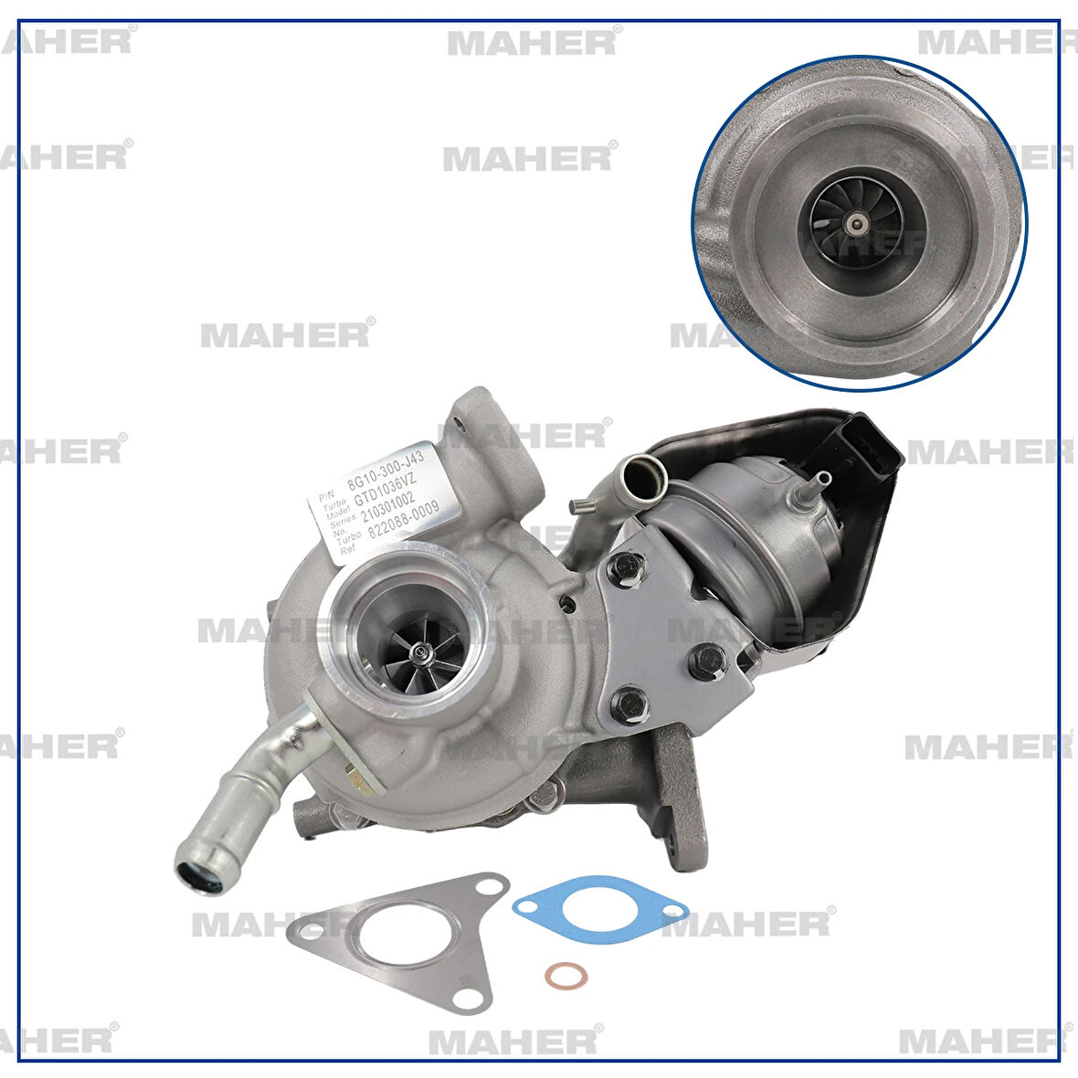 TURBO FIAT EGEA / DOBLO / FIORINO / OPEL CORSA E / COMBO E EURO 6-B13DTE-A13FD 55278598 55256959
