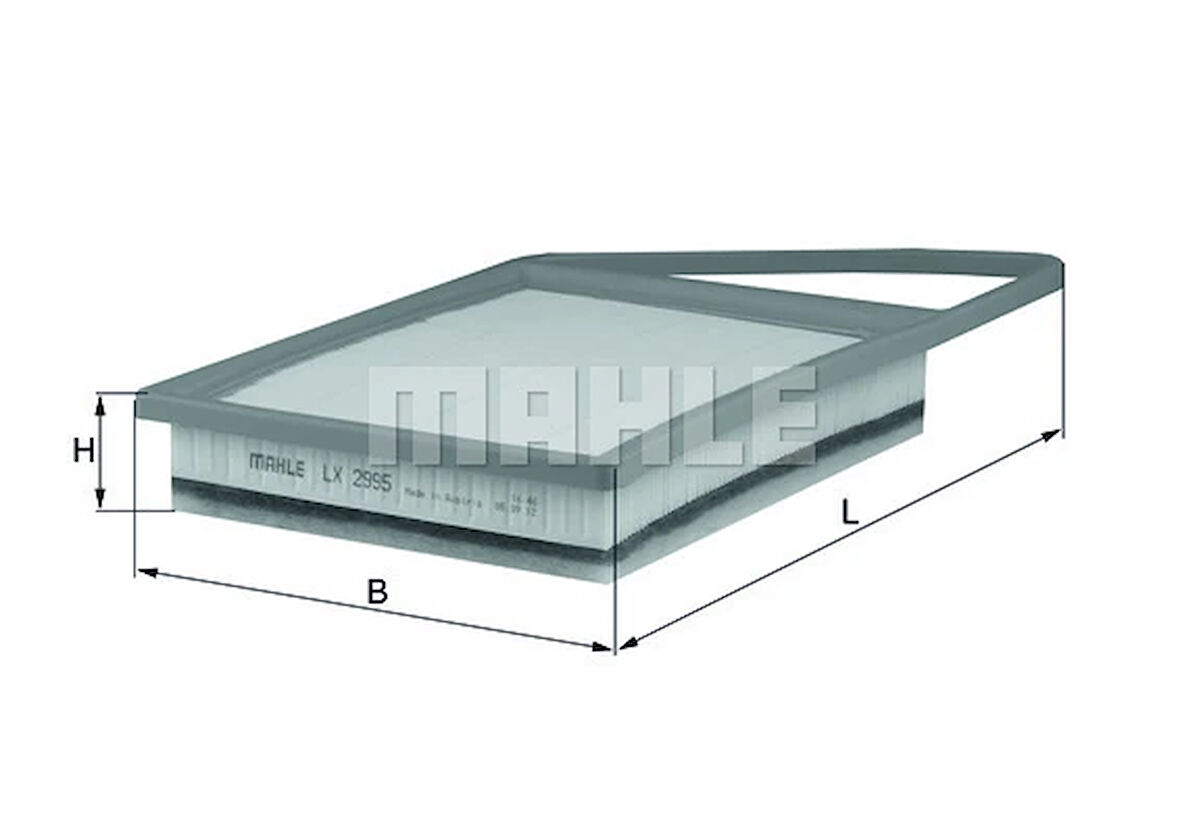 HAVA FİLTRESİ SÜNGERLİ PARTNER-BERLINGO 2010P206-P207-P308 2007 C3-C4-C5 2010 1.6HDI 1444 TV